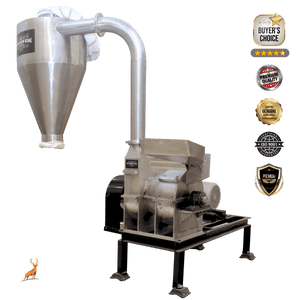 máquina para moler cúrcuma - grado alimenticio ss304 - maquinaria reindeer